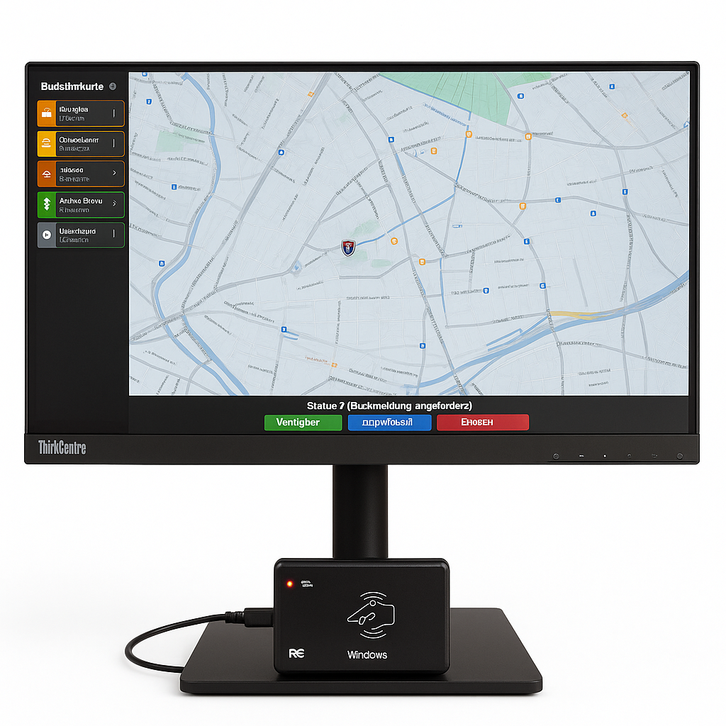 Lieferant System mit GPS Navigation
